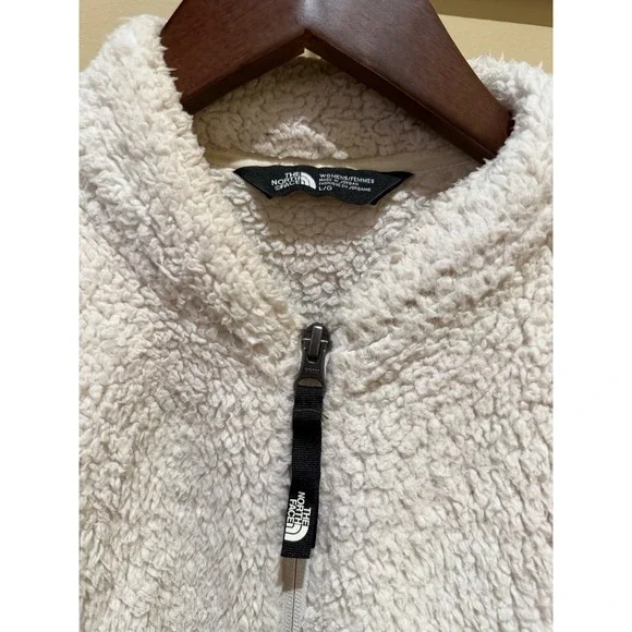 Women's The North Face Zipper Closure Jacket Tan Size Large - Picture 3 of 6